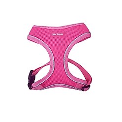 Hip Doggie Ultra Comfort Reflective Dog Harness, Pink, Small