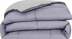MODERN THREADS Reversible Down Alternative Comforter, Purple/Silver, King