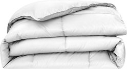 MODERN THREADS Reversible Down Alternative Comforter, White/White, Twin