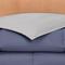 Show in main carousel: MODERN THREADS Reversible Down Alternative Comforter, Deep Blue/Silver, Queen slide 2 of 7