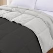 Show in main carousel: MODERN THREADS Reversible Down Alternative Comforter, Dark Gray/Gray, Queen slide 3 of 7