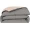 Show in main carousel: MODERN THREADS Reversible Down Alternative Comforter, Charcoal/Blush, Queen slide 1 of 7