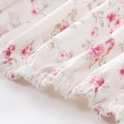 MODERN THREADS Soft Microfiber Solid Bed Sheet Set, Floral Rose, King slide 2 of 6