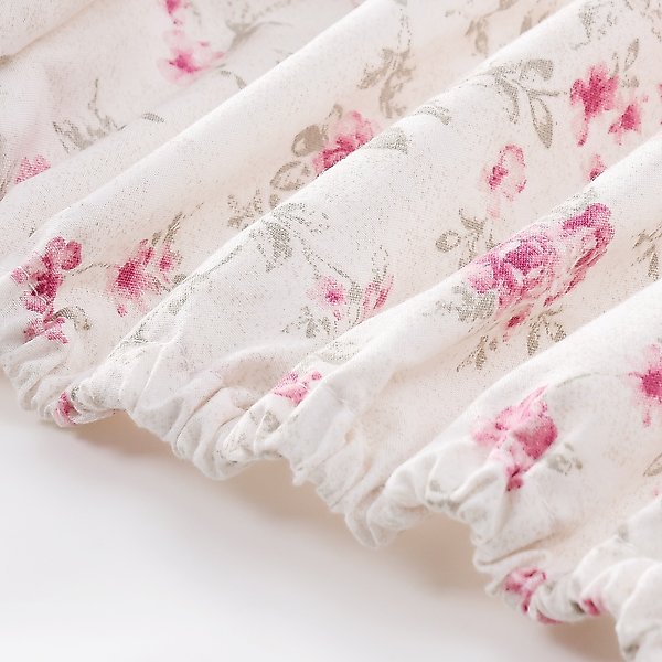 Show full view: MODERN THREADS Soft Microfiber Solid Bed Sheet Set, Floral Rose, Twin slide 5 of 7