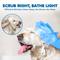Show in main carousel: SunGrow Cat & Dog Washing Gloves, Pet Grooming Silicone Bath Scrubber & Massager Brush, Household Cleaning Supplies slide 4 of 8