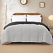 Show in main carousel: MODERN THREADS Reversible Down Alternative Comforter, Dark Gray/Gray, Queen slide 5 of 7