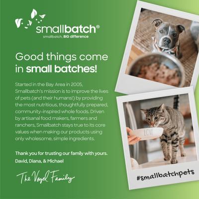 Show full view: Smallbatch Pets Non-GMO Chicken Meal Bites Freeze-Dried Cat Food, 20-oz bundle  slide 5 of 10