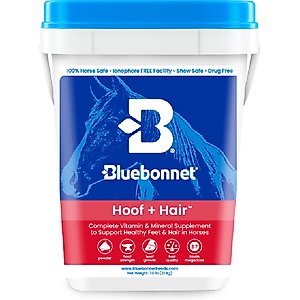 Bluebonnet Feeds Hoof & Hair Horse Supplement, 7-lb pail