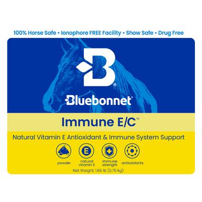 Show full view: Bluebonnet Feeds Immune E & C Horse Supplement, 1.65-lb jar slide 2 of 5