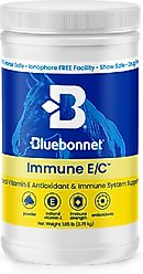 Bluebonnet Feeds Immune E & C Horse Supplement, 1.65-lb jar