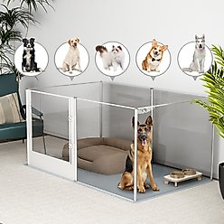 BingoPaw Acrylic Dog Whelping Box & Exercise Pen, 6 Panels slide 2 of 9