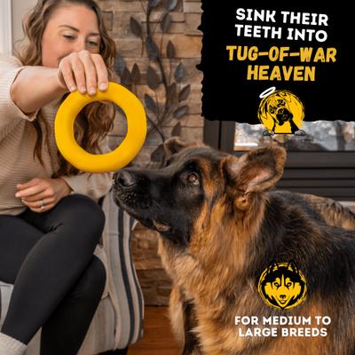 Show full view: WoofBite Ultra-Tough Ring Dog Chew Toy slide 8 of 11