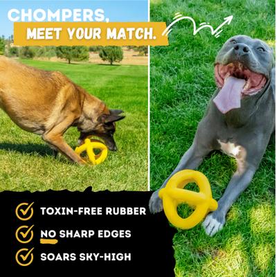 Show full view: WoofBite Ultra-Tough XL Giant Ring Ball Dog Chew Toy slide 4 of 11