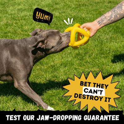 Show full view: WoofBite Ultra-Tough XL Giant Ring Ball Dog Chew Toy slide 5 of 11