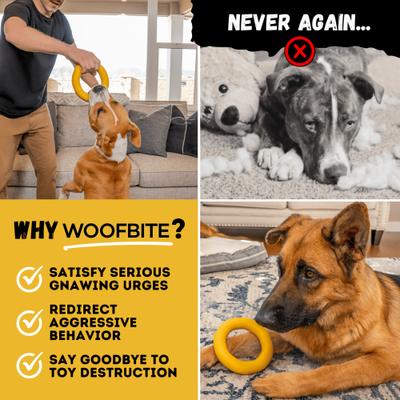 Show full view: WoofBite Ultra-Tough Ring Dog Chew Toy slide 9 of 11