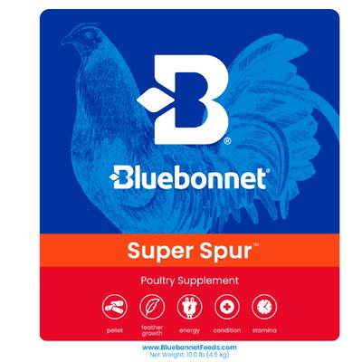 Show full view: Bluebonnet Feeds Super Spur Chicken Supplement, 10-lb pail slide 2 of 3