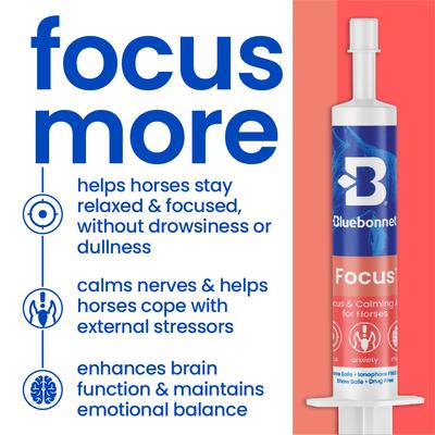 Show full view: Bluebonnet Feeds Engage Paste Syringe Calming Horse Supplement, case of 20 slide 3 of 4