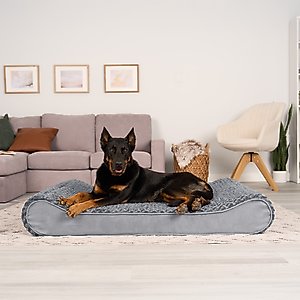 FurHaven Ultra Plush Luxe Lounger Orthopedic Cat & Dog Bed with Removable Cover