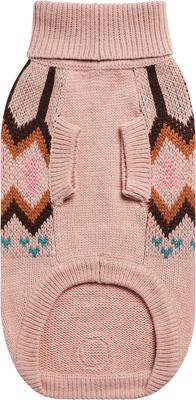 Show full view: GF Pet Heritage Dog Sweater, Pink, XXX-Small slide 3 of 8