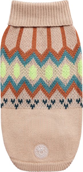 Show full view: GF Pet Heritage Dog Sweater, Sand, Small slide 2 of 8