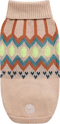 Show full view: GF Pet Heritage Dog Sweater, Sand, Small slide 3 of 9