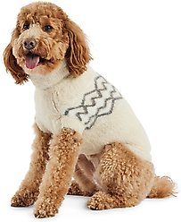 GF Pet Fuzzy Dog Sweater, Sand, X-Large
