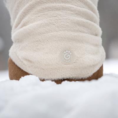 Show full view: GF Pet Fuzzy Dog Sweater, Sand, XX-Small slide 6 of 11