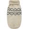 Show in main carousel: GF Pet Fuzzy Dog Sweater, Sand, XX-Small slide 2 of 11