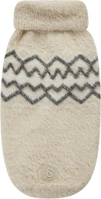 Show full view: GF Pet Fuzzy Dog Sweater, Sand, XX-Small slide 2 of 11