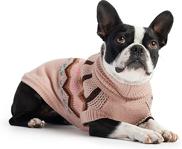 Show full view: GF Pet Heritage Dog Sweater, Pink, XXX-Large slide 1 of 8