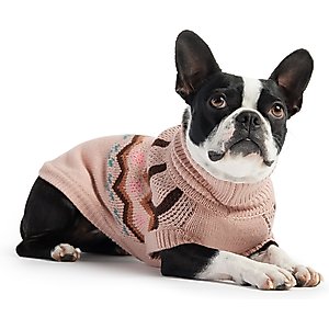 GF Pet Heritage Dog Sweater, Pink, XXX-Large