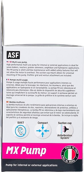 Show full view: ASF MX Aquarium Pump, 260-gph slide 4 of 8