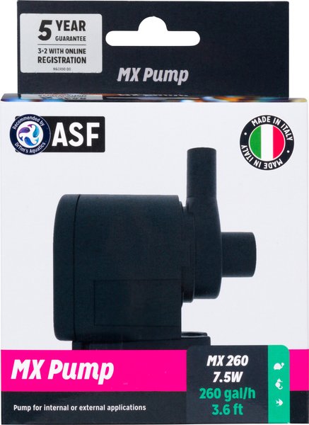 Show full view: ASF MX Aquarium Pump, 260-gph slide 1 of 8