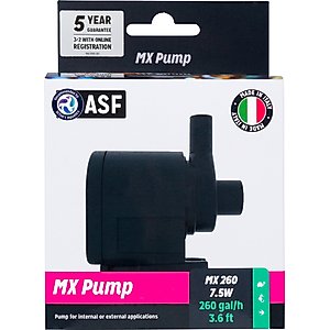 ASF MX Aquarium Pump, 260-gph