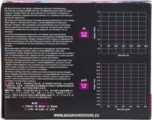 Show full view: ASF NewJet DC Aquarium Pump, 570-gph slide 3 of 8
