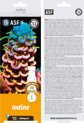Show full view: ASF Reef Shots Iodide Aquarium Treatment, 16-oz bag slide 3 of 4