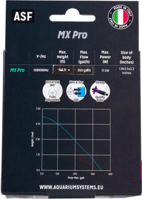 Show full view: ASF MX Pro Aquarium Pump, 350-gph slide 6 of 9