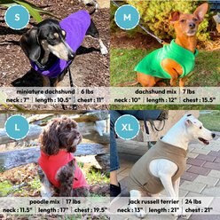 Gooby Fleece Dog Vest, Gray, Small slide 2 of 4