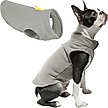 Show in main carousel: Gooby Fleece Dog Vest, Gray, Large slide 1 of 4