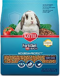 Kaytee Forti-Diet Pro Health Adult Rabbit Food, 5-lb bag