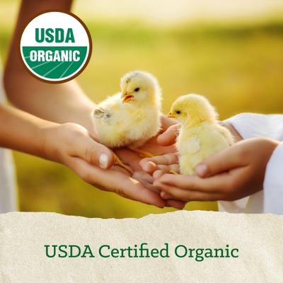 Show full view: Nutrena Nature Smart Organic Chick Starter Grower 20% Protein Crumble Chicken Feed, 35-lb bag slide 3 of 8