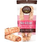 Earth Animal No-Hide Large Rolls Long Lasting Natural Rawhide Alternative Salmon Recipe Chew Dog Treats, 2 count