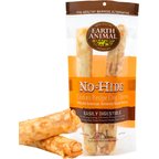 Earth Animal No-Hide Large Rolls Long Lasting Natural Rawhide Alternative Chicken Recipe Chew Dog Treats, 2 count