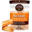 Earth Animal No-Hide Medium Rolls Long Lasting Natural Rawhide Alternative Chicken Recipe Chew Dog Treats, 2 count
