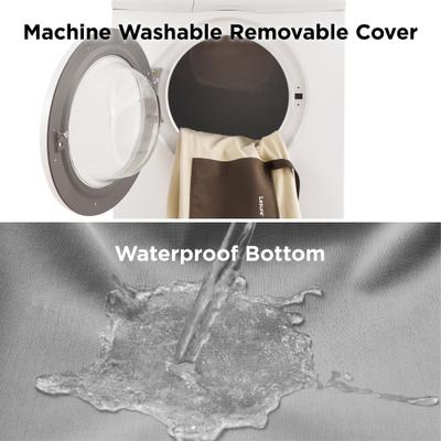 Show full view: Lesure Waterproof Small Dog Car Booster Seat, Standard, Beige slide 6 of 10