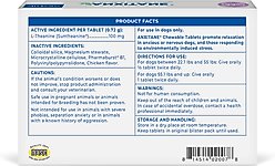 Virbac Anxitane (L-Theanine) Medium & Large Chewable Dog Tablets, 30 count slide 2 of 2