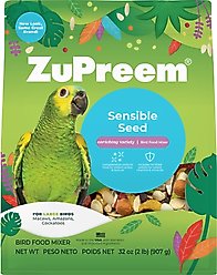 ZuPreem Sensible Seed Large Bird Food, 2-lb bag