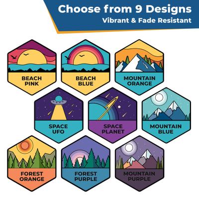 Show full view: GoTags Silent Silicone Personalized Dog ID Tag, Forest Gold slide 7 of 8