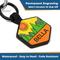 Show in main carousel: GoTags Silent Silicone Personalized Dog ID Tag, Forest Gold slide 3 of 8