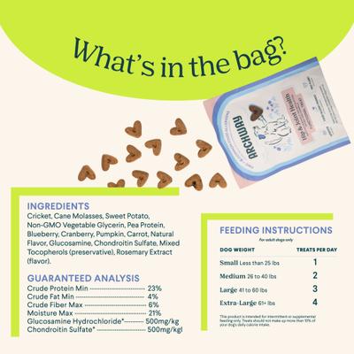Show full view: Archway Hip & Joint Health Functional Soft & Chewy Treat Supplement for Dogs, 5-oz bag slide 5 of 10